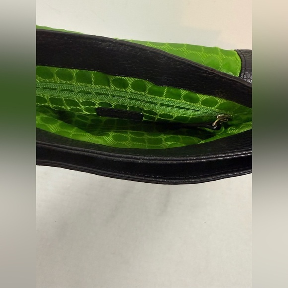 Kate Spade York Street Double Vanessa Noel Leather Hobo Shoulder Bag Black - Picture 10 of 16